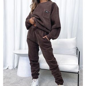 Whitefox Boutique Chocolate Cord Set